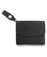 CIE/CIE シー 財布 二つ折り 小銭入れ コインケース フォウク ミドル ウォレット メンズ レディース 本革 FOLK MIDDLE WALLET ブラック グ/505186142