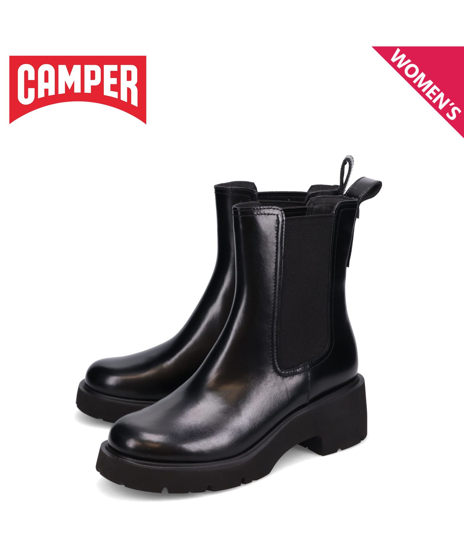 CAMPER サイドゴアブーツ　36レディース