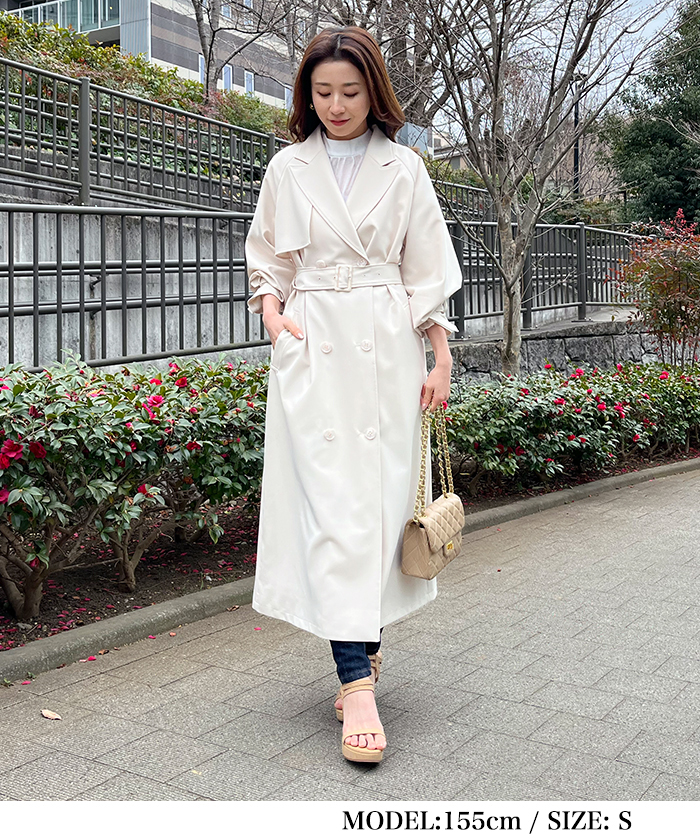 卸し売り購入 DREPE TRENCH コート agapeeurope.org