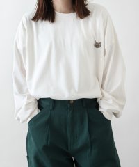 ZIP FIVE/動物刺繍長袖ロンTシャツ/505189422