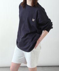 ZIP FIVE/動物刺繍長袖ロンTシャツ/505189422