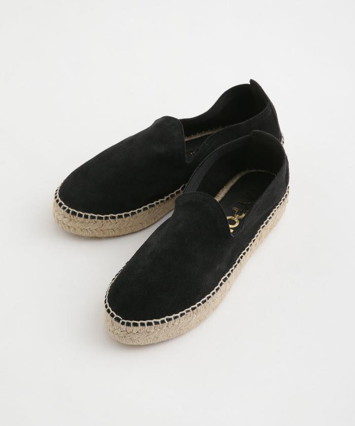 セール 60%OFF】Maypol/スエードエスパドリーユ フラット