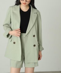 FREE'S MART/【セットアップ対応商品】麻調合繊ダブルブレストジャケット/505192752