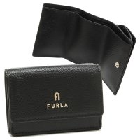 FURLA/フルラ 三つ折り財布 カメリア Sサイズ ミニ財布 ブラック レディース FURLA WP00318 ARE000 O6000/505189375