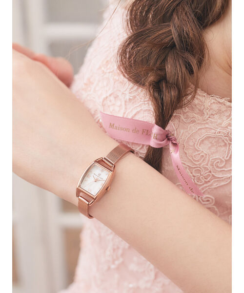 Maison de Fleur メゾンドフルール 腕時計 メゾン ド フルール Maison de FLEUR ベルトウォッチ （ブラック