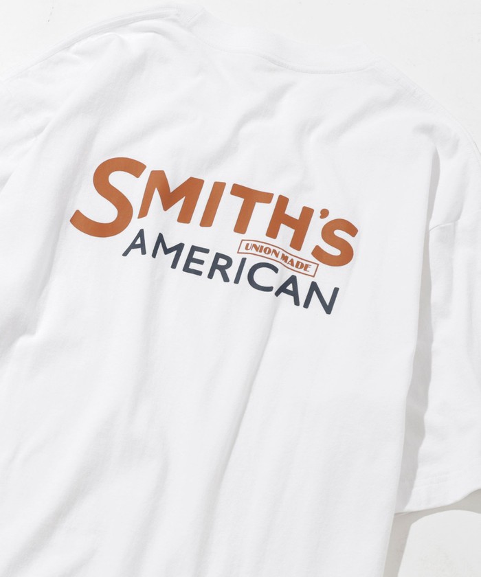 coen/SMITH'S（スミス）別注ロゴプリントTシャツ（WEB限定カラー）/505193990