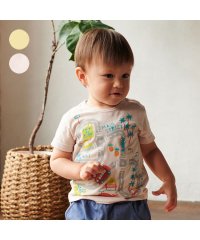 Kids Zoo/【子供服】 kid´s zoo (キッズズー) 車プリント入り半袖Ｔシャツ 80cm，90cm W30821/505194210