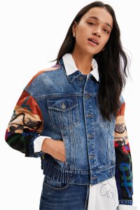 Desigual/デシグアル Desigual エスニック デニムトラッカージャケット/505098023