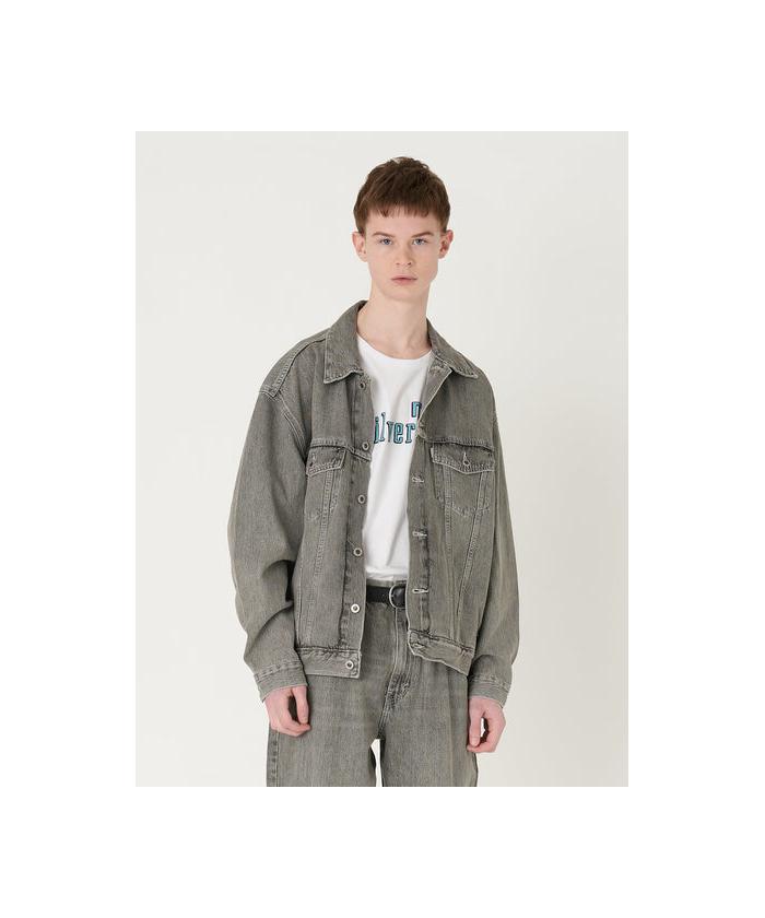 セール】SILVERTAB™ トラッカージャケット グレー STONEWASH(505195083