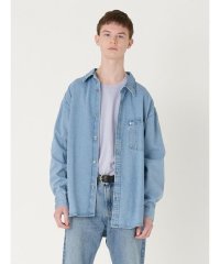 Levi's/SILVERTAB™ オーバーサイズシャツ ミディアムインディゴ STONEWASH/505195086