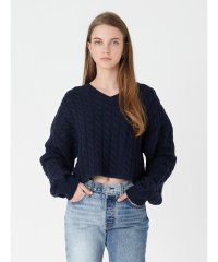 Levi's/クロップド セーター ネイビー NIGHTWATCH BLUE/505195107