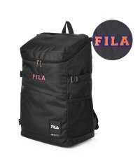 FILA/FILA フィラ リュック 30L スクエア ボックス型 大容量 通学 男子 女子 高校生 中学生 黒 軽量 撥水 韓国 ブランド 7804/505196207