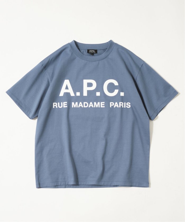 再入荷》【A.P.C. / アーペーセー】別注 オーバーサイズ ロゴプリント