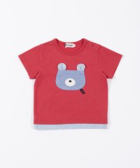 KP BOY/KPBOY(ケーピーボーイ)【日本製】くまポケットの天竺半袖Tシャツ(80～90)/505087573