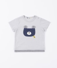 KP BOY/KPBOY(ケーピーボーイ)【日本製】くまポケットの天竺半袖Tシャツ(80～90)/505087573