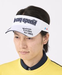 le coq sportif GOLF /定番ロゴサンバイザー (UVケア(UPF50)/505132156