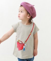 devirock/デビラボ プリントチュニックTシャツ 子供服 キッズ ベビー 女の子 トップス 半袖Tシャツ Tシャツ /505196594