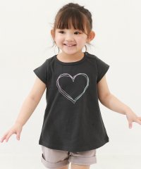 devirock/デビラボ プリントチュニックTシャツ 子供服 キッズ ベビー 女の子 トップス 半袖Tシャツ Tシャツ /505196594