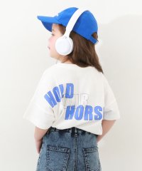 devirock/バックロゴプリント 半袖Tシャツ VIVID 子供服 キッズ 男の子 女の子 トップス 半袖Tシャツ Tシャツ /505196596