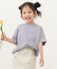 devirock/無地＆切替 オーバーサイズ 半袖Tシャツ 子供服 キッズ ベビー 男の子 女の子 トップス 半袖Tシャツ Tシャツ /505199284