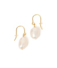 SHIPS any WOMEN/SALON: 淡水パール シンプル フックピアス/505200156