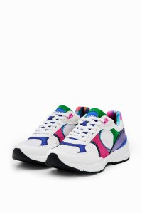 Desigual/デシグアル Desigual パッチワーク ランニングスニーカー/505097960