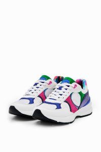 Desigual/パッチワーク ランニングスニーカー/505097960