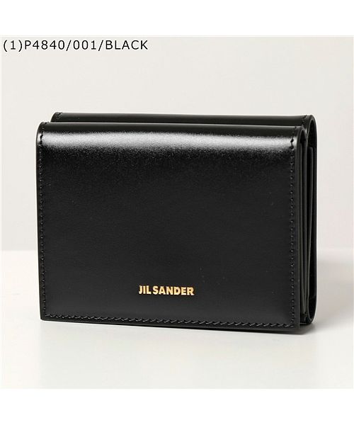 セール 25%OFF】【JIL SANDER(ジルサンダー)】三つ折り財布 J07UI0011