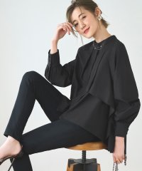 RUIRUE BOUTIQUE/ルイルエブティック RUIRUE BOUTIQUE サイドケープアシンメトリーブラウス/505200270