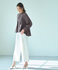 RUIRUE BOUTIQUE/ルイルエブティック RUIRUE BOUTIQUE サイドケープアシンメトリーブラウス/505200270