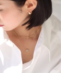 Lilas/プリンセスカットダイヤネックレス K10/505202839