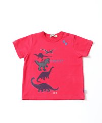 KP BOY/KPBOY(ケーピーボーイ)【日本製】恐竜プリント天竺半袖Tシャツ(80～90)/505087574