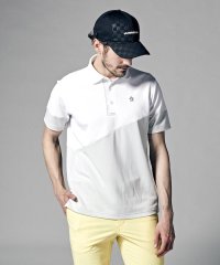 Munsingwear/SUNSCREENカラーブロック半袖シャツ(UV CUT(UPF30)/吸汗速乾/遮熱/クーリング(効果)/吸放湿)【アウトレット/505127951
