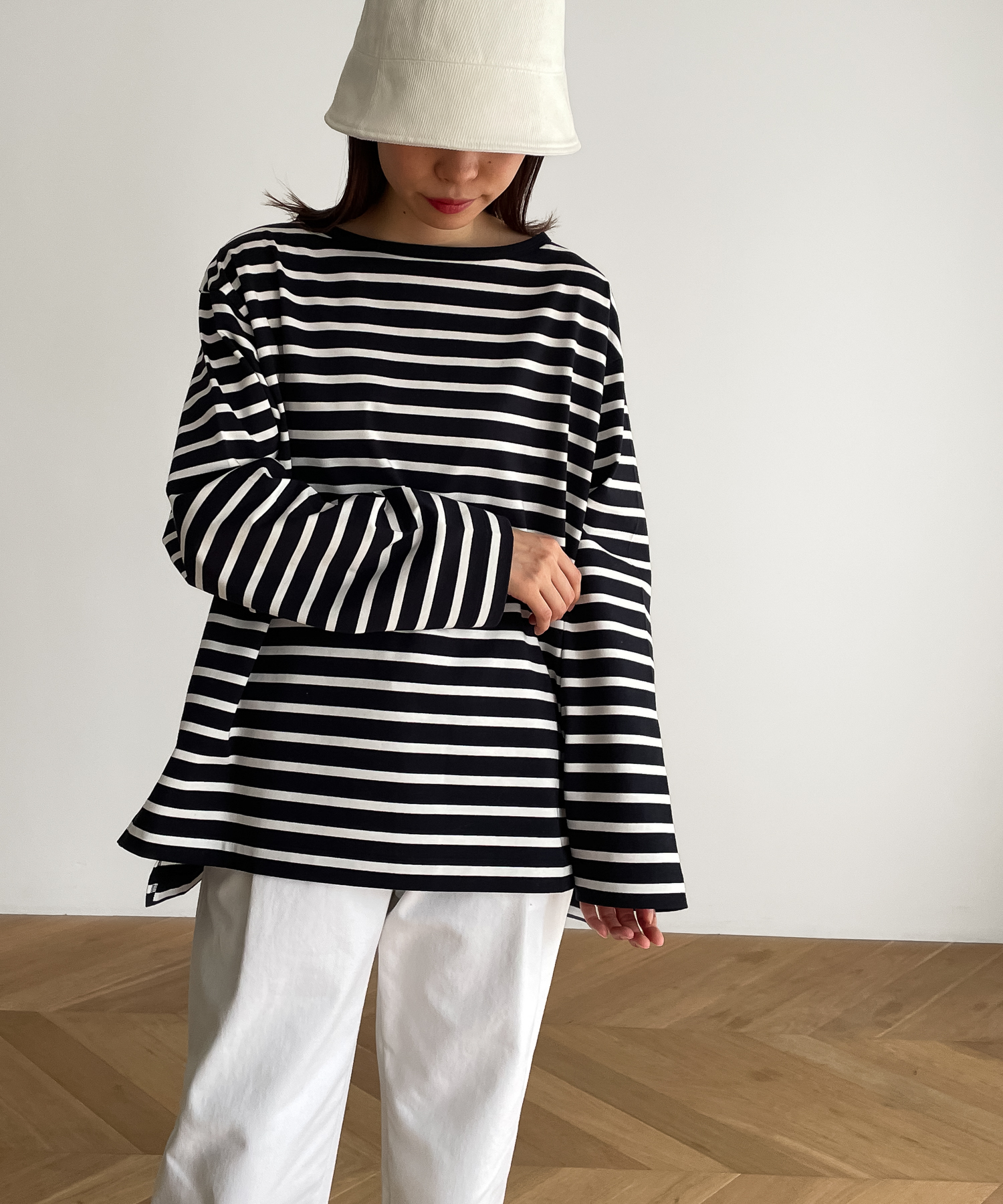 流行り の ブランド  CANAL キャナルジーン JEAN WORKS(レッドチョップ CHOP RED ニット/セーター