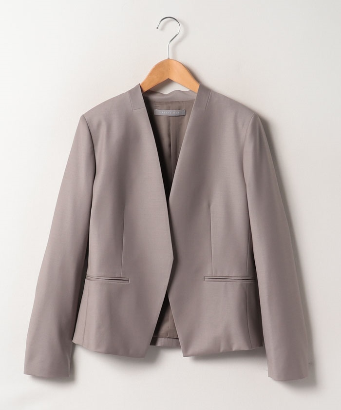 theory luxe ノーカラージャケット Executive Donna3-