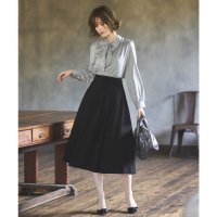 RUIRUE BOUTIQUE/シークレットゴムハイウエストＡラインスカート「BSK1037」/505200405