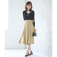RUIRUE BOUTIQUE/ルイルエブティック RUIRUE BOUTIQUE シークレットゴムハイウエストAラインスカート/505200405