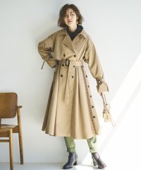 RUIRUE BOUTIQUE/ルイルエブティック RUIRUE BOUTIQUE サイドラインロングトレンチコート/505200437