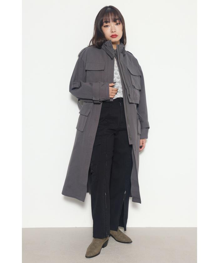 laguagem ラグアジェム　コート　アウター LAGUA GEM | FAUX ファーコート (コート ) |SHEL'TTER WEBSTORE