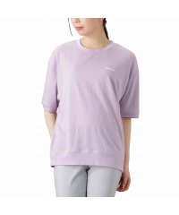 MAC HOUSE(women)/DISCUS ディスカス WフェイスTRストレッチワイドシルエットTシャツ 3286－9621/505199622