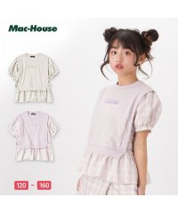 MAC HOUSE(kid's)/マックハウス Mac－House RICH MIX リッチミックス チェックフェイクレイヤードTシャツ 335572116/505199639