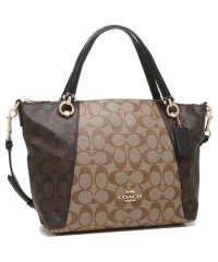 COACH/コーチ アウトレット ハンドバッグ シグネチャー ショルダーバッグ ベージュ ブラウン レディース COACH C6838 IMNOX/505205498