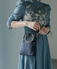 niana/niana ニアナ パーティー ハンドバッグ パーティーバッグ 2way リングハンドル ショルダーバッグ ミニトート 花柄 刺繍レース サテン クラッチバッグ/505206198