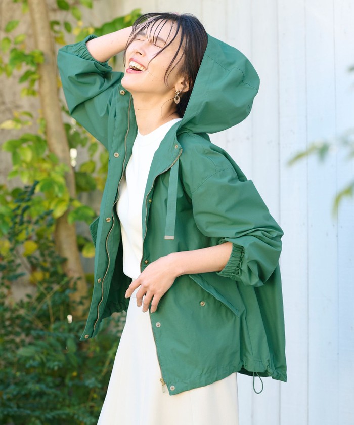 セール 20%OFF】【手洗い可能・UVケア】ライト撥水マウンテンパーカー