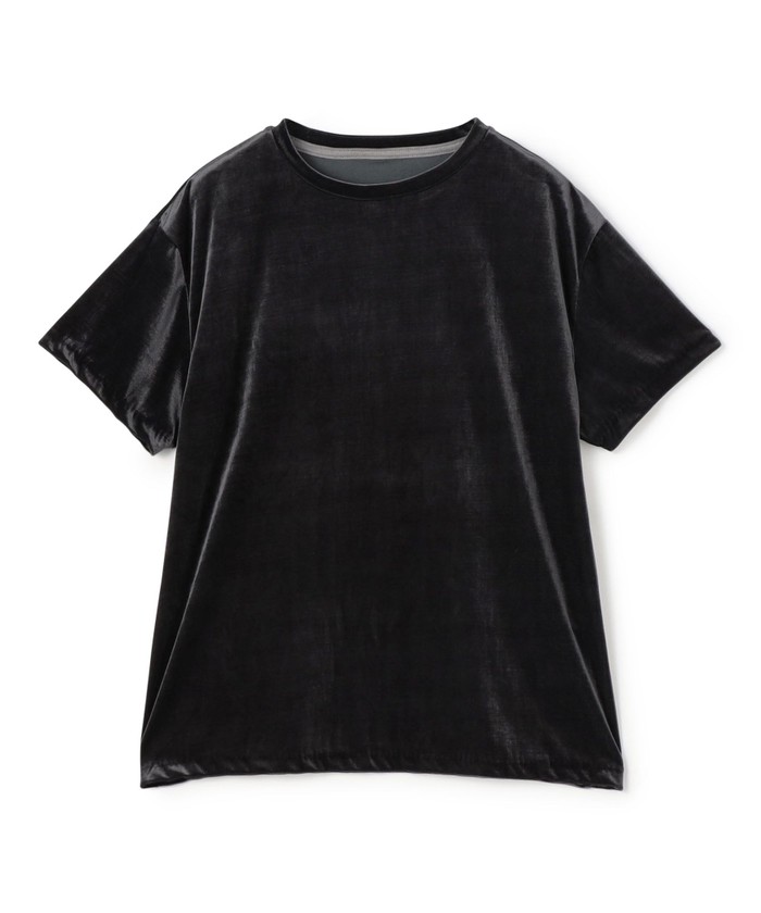 美品　BACCA inner piece ベロアジャージーTシャツ inner piece ベロアジャージーTシャツ(505209311) | BACCA(BACCA