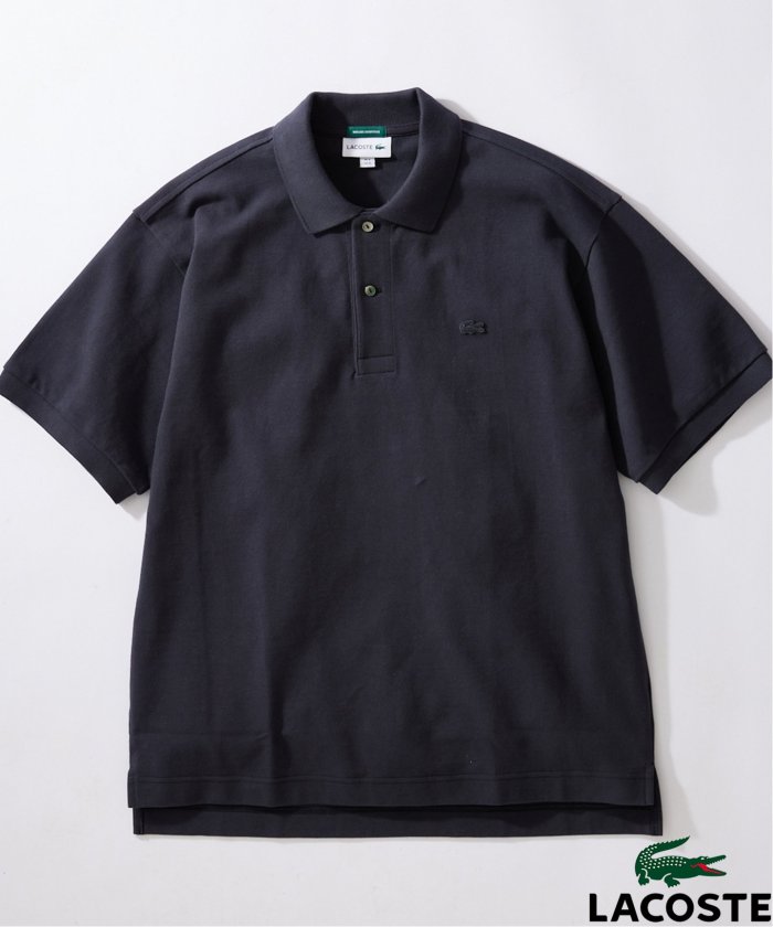 【ファッション通販】 LACOSTE×JS ヘビーピケポロシャツ(505210657 ラコステ】別注 / トップス