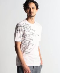 NICOLE CLUB FOR MEN/【23年モデル WEB限定再販売】<br>ロゴプリント半袖Tシャツ/505095343