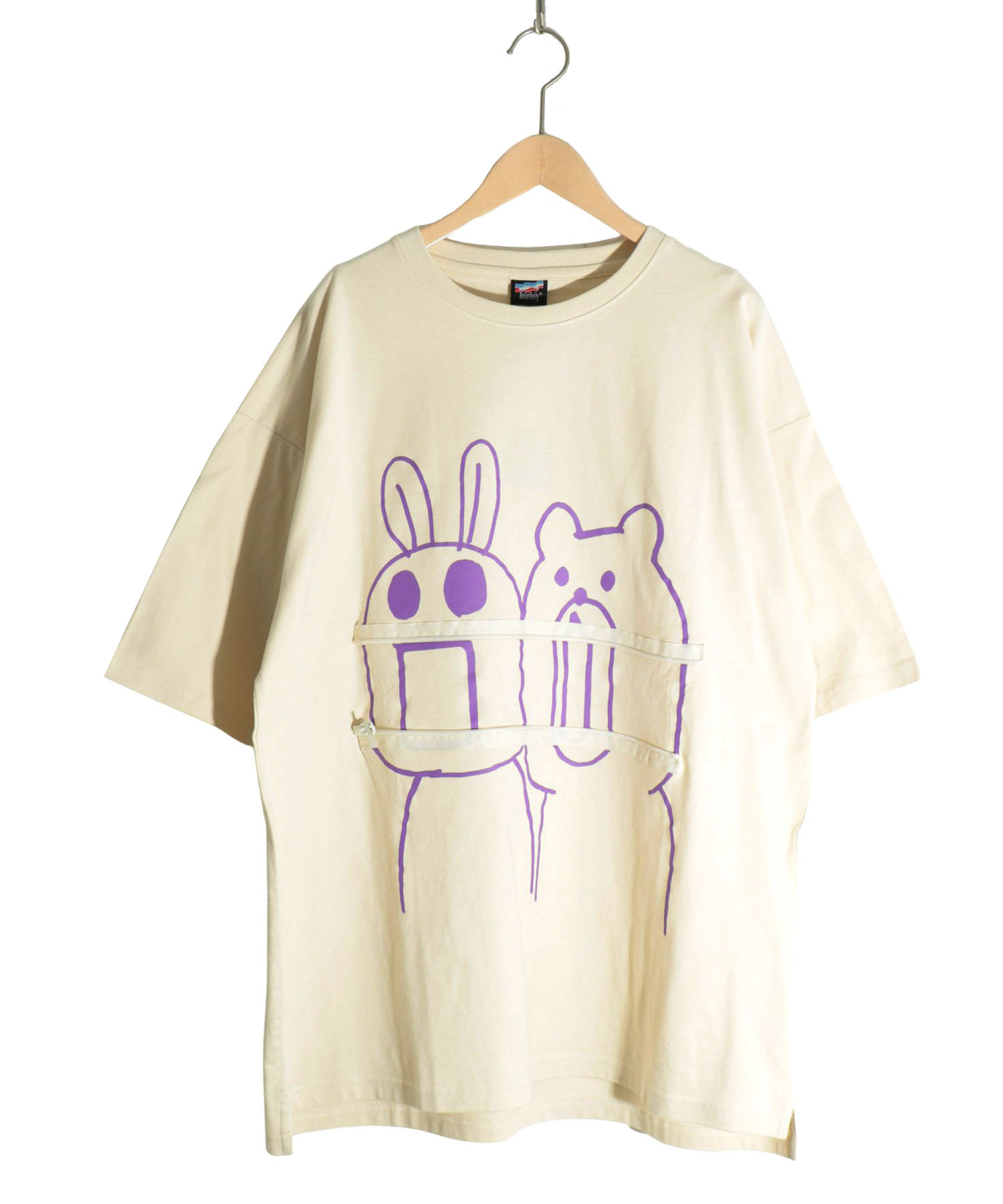 2WAYお口チャック柄BIG Tシャツ(505206002) | スカラー パリティ