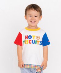 MIKI HOUSE HOT BISCUITS/重ね着風 バックプリント Tシャツ/505210861