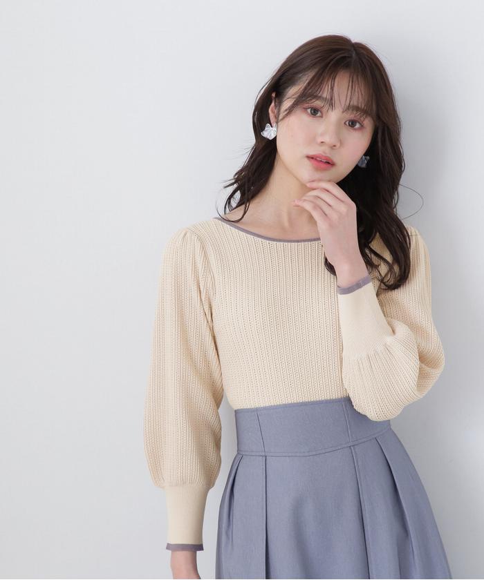 PROPORTION BODY DRESSING - プロポーションボディドレッシング ランダムリブマトンスリーブ 楽天市場】◇ランダムリブマトンスリーブニット／プロポーション